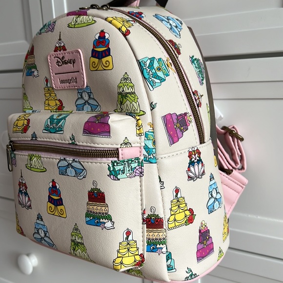 Loungefly Disney Princess Cakes Mini Backpack - Picture 7 of 7